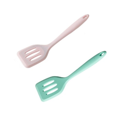 Spatule en silicone avec des trous