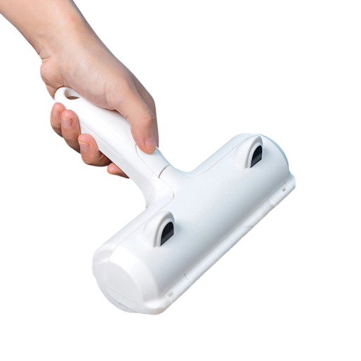 Spazzola cilindrica per peli di animali domestici 19,5x19x5 cm Rimuovi peli Orecchie di gatto Design Divani Tappeti Abbigliamento Letti