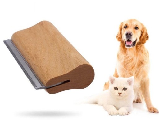 Spazzola delicata in acciaio inossidabile per pelo