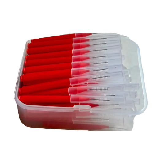 Spazzolino interdentale 1 mm Set di spazzolini interdentali 80 pz