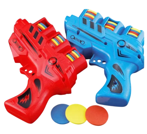 Speelgoedpistool voor kinderen 25 zachte schiettokens Plastic kinderpistool Veilige actie speelgoed voor jongens en meisjes Avontuurlijke spel