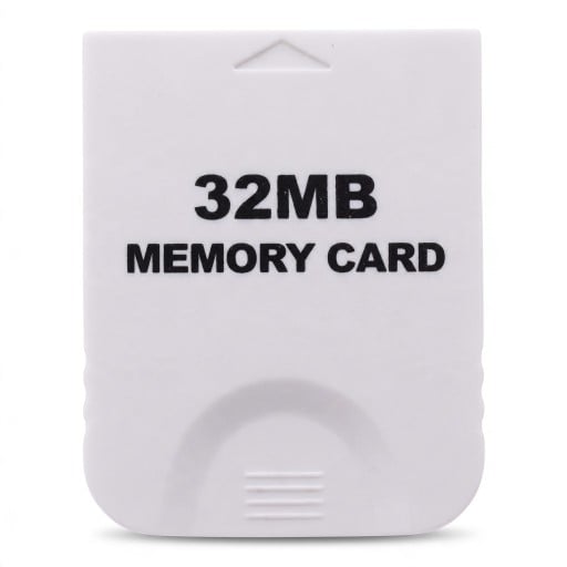 Speicherkarte 32 MB Speicherkarte zum Speichern von Daten Weiß Mit Pfeil zum Einsetzen Ersatz- und Backup-Karte Für kompatible Geräte