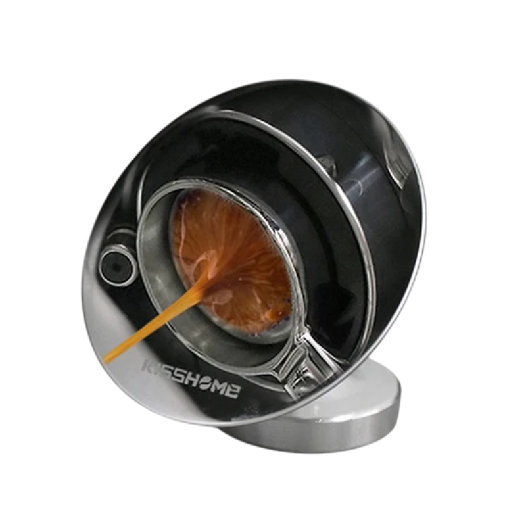 Spejl til overvågning af kaffeekstraktion med magnetisk base Justerbar vinkel 2 led Nitterstål Aluminiumlegering Baristaudstyr