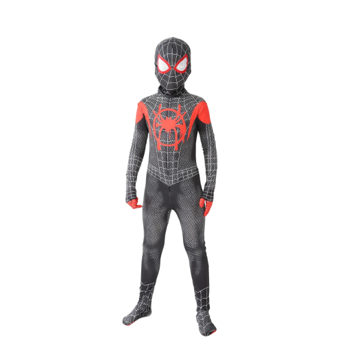 Spiderman kostým Chlapčenský kostým Cosplay Spidermana Spiderman oblek Karnevalový kostým Halloweenska maska Superhrdinský prevlek V277