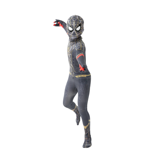 Spiderman kostym Chlapecký kostym Cosplay Spidermana Spiderman dräkt Karneval kostym Halloweensk mask Superhjälte dräkt V279