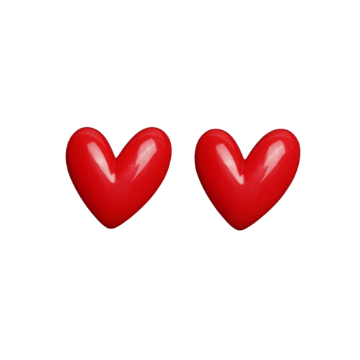 Spille cuore 2 pz mini circa 2 × 2 cm spilli metallici rossi motivo romantico accessorio per abbigliamento borsa zaino