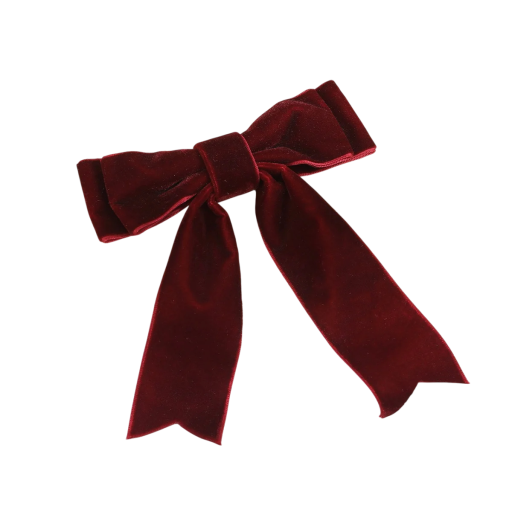 Spinka do włosów podwójna kokarda aksamitna 12 cm Elegancka spinka do włosów Modny dodatek Ładna kokarda Stylowa ozdoba dla kobiet i dziewcząt