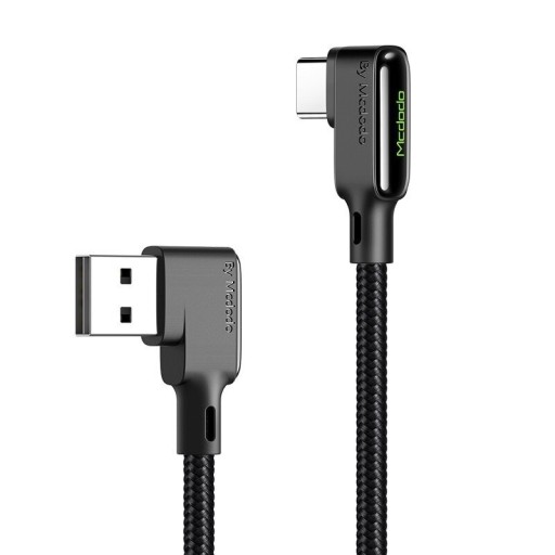 Spiralny kabel USB do transmisji danych Lightning / USB-C K560