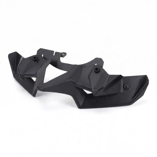 Spoiler aerodinâmico dianteiro para Kawasaki Z900 2020–2022 Aletas de pressão sob o farol Preto mate Tuning de motocicletas naked
