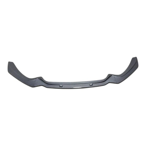Spoiler frontal pentru bara de protecție, lipă în 3 piese cu difuzor, plastic ABS, aspect de carbon, negru, pentru seria 1 F20 F21 M-pachet facelift