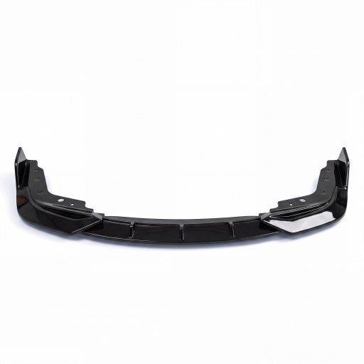 Spoiler inferior dianteiro do para-choques lip splitter em 3 peças com difusor em plástico ABS preto brilhante para BMW Série 3 G20 G21 G28 2019–2022