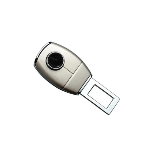 Spona voor autoveiligheidsgordel verlengslot ca. 4 × 5,8 cm automatische bevestigingsonderdeel metalen uitvoering interieuraccessoire
