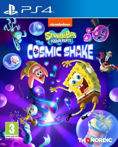 SpongeBob SquarePants : The Cosmic Shake Activation de Compte en Ligne PS4