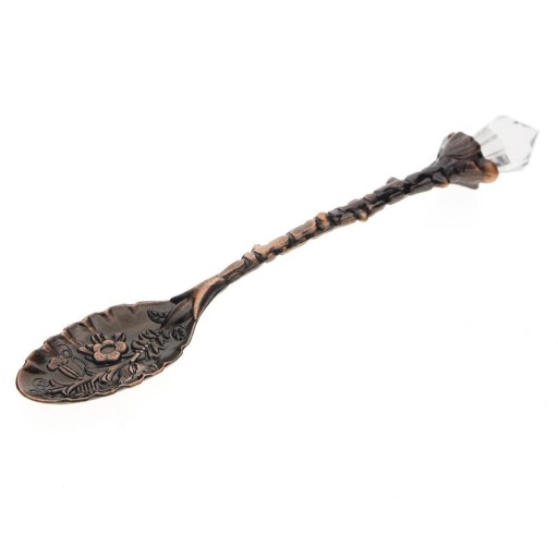 Spoon with Decorative Gemstone