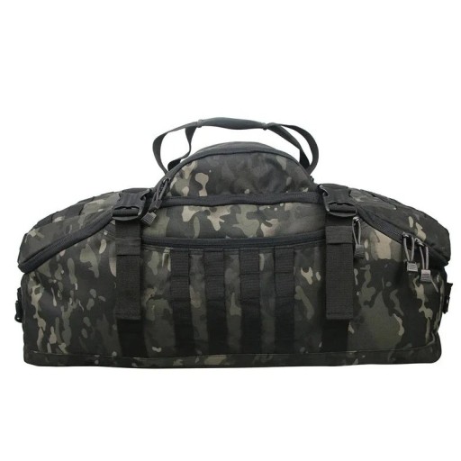 Sport- en reistasje 3-in-1 Rugzak en schoudertas Inhoud 30 l 50 x 25 x 20 cm Nylon 600D Camouflage Black Multicam Voor fitness en reizen