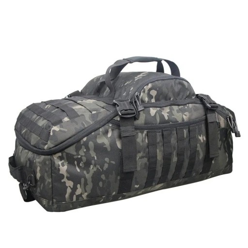 Sport- och reseväska 3-i-1 Ryggsäck och axelväska Med avdelare Volym 45 l 60 x 30 x 25 cm Nylon 600D För fitness och resor