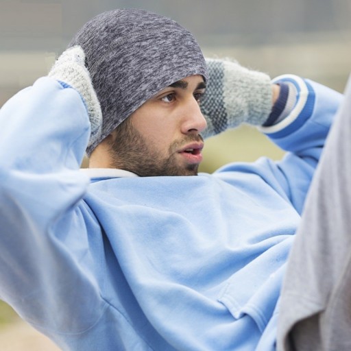 Sportmütze in einer Farbe