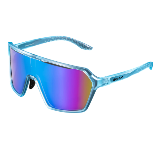 Sportowe okulary rowerowe niefotokromowe z kolorowymi oprawkami Ochrona przed promieniowaniem słonecznym Męskie okulary do jazdy na rowerze