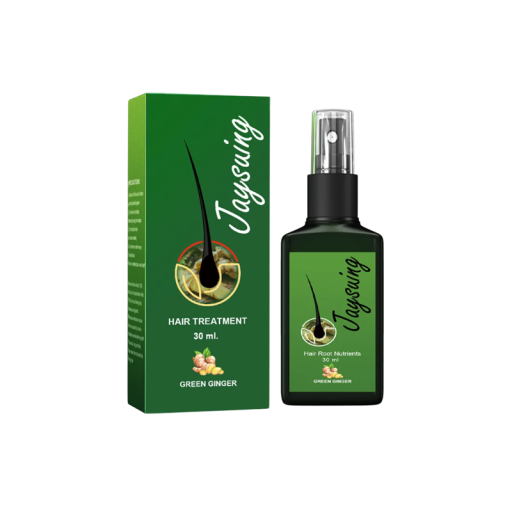 Spray allo Zenzero per la Crescita dei Capelli 30 ml Nutrimento Rigenerante contro la Caduta dei Capelli Ripristino della Vitalità Riparazione dei Capelli Danneggiati Idratazione
