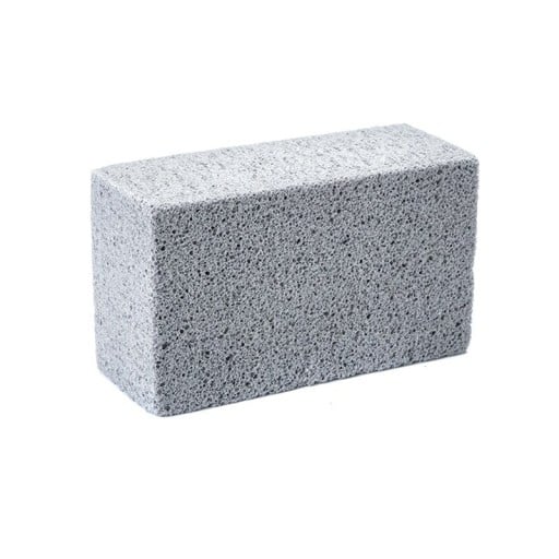 Spugna per la pulizia della griglia in vetro espanso Per rimuovere le incrostazioni e i residui di cibo dalla griglia Poroso blocco 10 x 7 x 4 cm