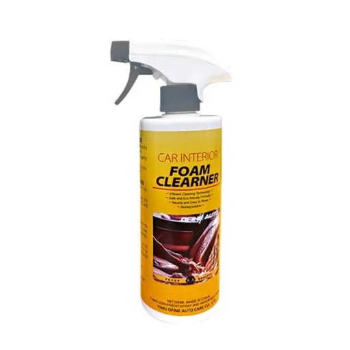 Spumă de curățat în spray pentru mașină 500 ml Detergent multifuncțional pentru interior și exterior Plastic Textil Piele Sticla