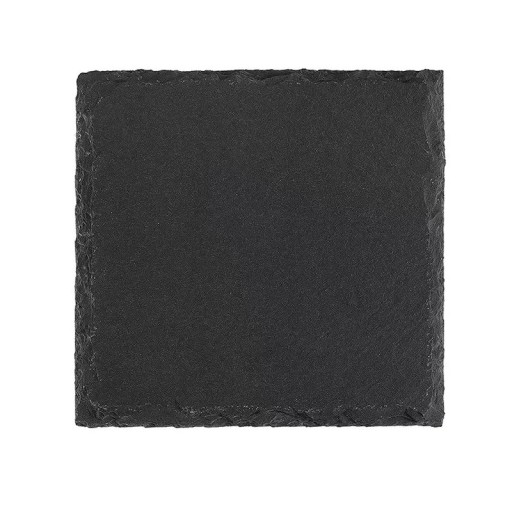 Square Slate Coaster 10 cm Mug and Glass Mat Non-Slip Table Protector