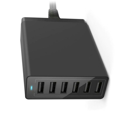 Stacja ładująca 6 portów USB K843