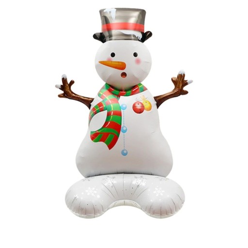 Stående juleballonsnemand