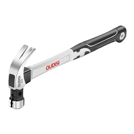 Stahlhammer, magnetischer Hammer, Hammer mit Magnet, multifunktionaler Anti-Rutsch-Hammer, Nagelgriffhammer, 530 g