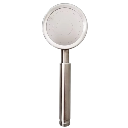 Stainless Steel Handheld Shower Head High-Pressure Water-Saving Spray Nozzle Rain Mode Water Conservation Bathroom Accessories