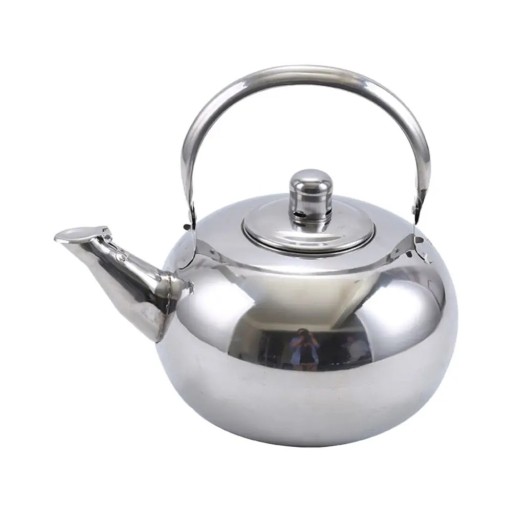 Stainless Steel Kettle for Tea and Coffee 2 L Silver Kettle for Stove for Household Everyday Use