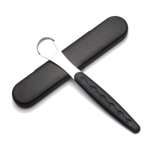 Stainless Steel Tongue Scraper H1899