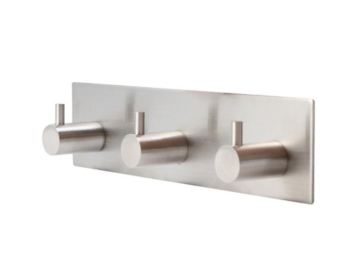 Stainless Steel Triple Hook for Bathroom