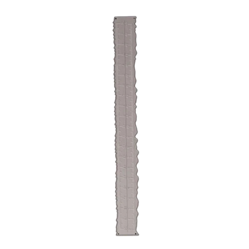 Stalowe linijki asymetrycznego kształtu 21,4 x 2,5 cm metalowa miara z rysikiem do precyzyjnego mierzenia i rysowania w warsztacie i biurze