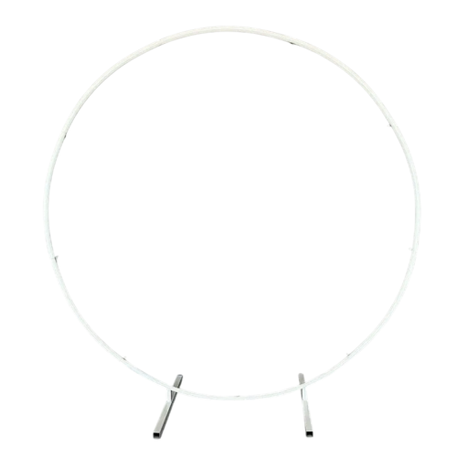 Stâlp metalic circular 180 cm arc de nuntă cadru rotund pentru baloane decorațiuni pentru nunți petreceri aniversare și evenimente festive