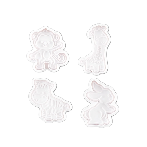 Stampini animali 4 pz