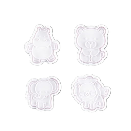 Stampini animali 4 pz