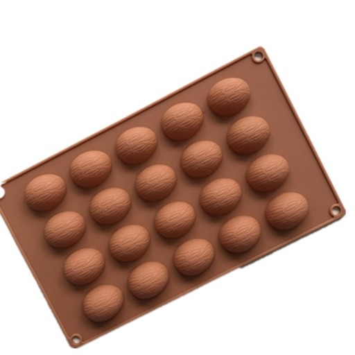 Stampo in silicone a forma di nocciola