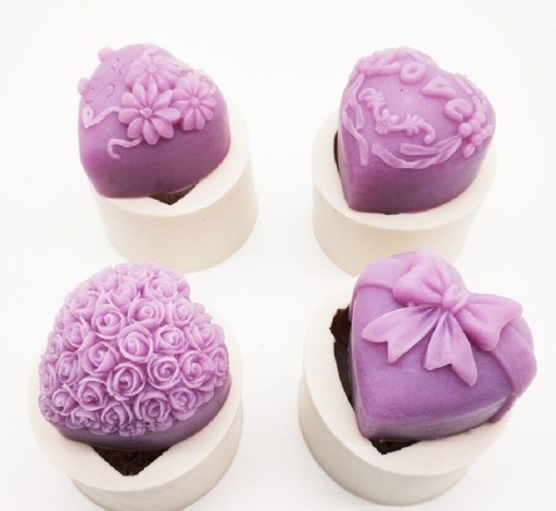 Stampo in silicone per marzapane Cuore