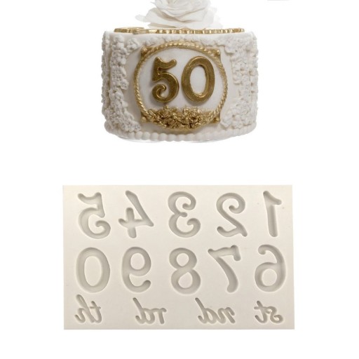 Stampo per dolci a forma di numero