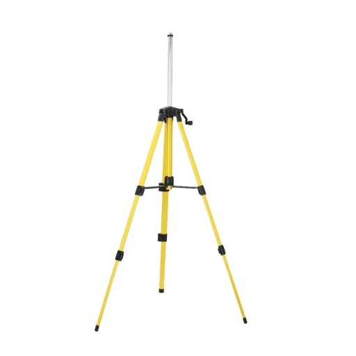Statief voor laserwaterpas met een handgreep en uitschuifbare kolom met een instelbare hoogte van 120 cm telescopische poten voor camera en meetapparatuur