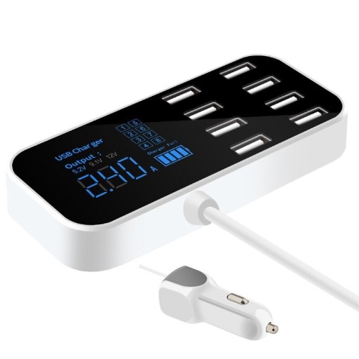 Station de charge pour voiture 8 ports