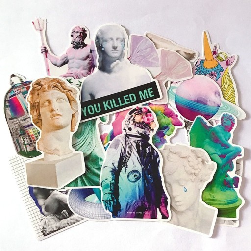 Statue Stickers 16 pcs