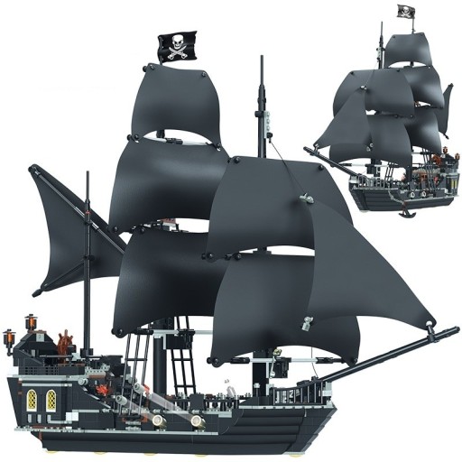 Stavebnice pirátská loď 875 ks
