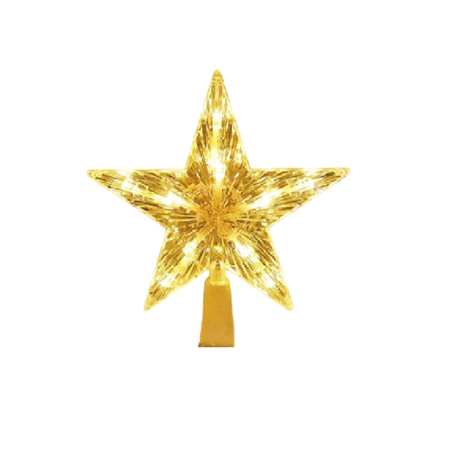 Stella di Natale luminosa a LED 16 cm