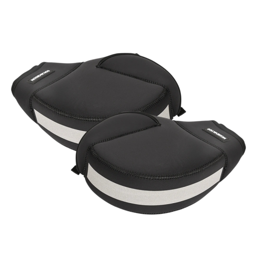 Sterke motorfiets handvatbeschermers 25,5 x 25 x 7,5 cm Waterdicht winddicht zwarte handbescherming