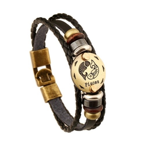 Sternzeichen-Armband für Herren