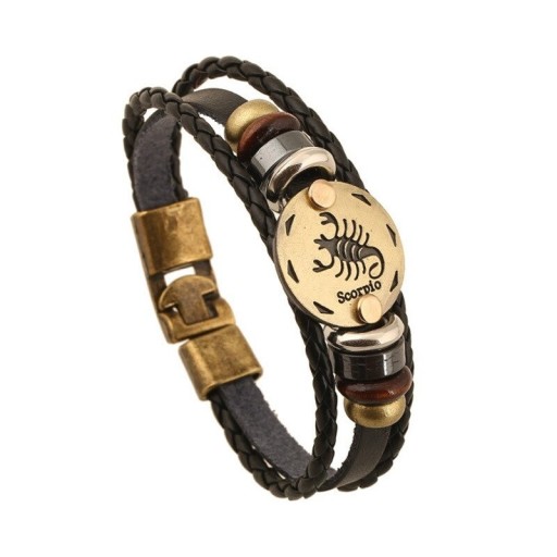 Sternzeichen-Armband für Herren