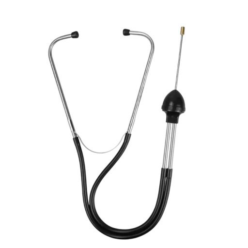 Stéthoscope automobile pour écouter le moteur et les cylindres détection auditive des défauts sonde 3,3 mm longueur 30 cm acier inoxydable et plastique noir