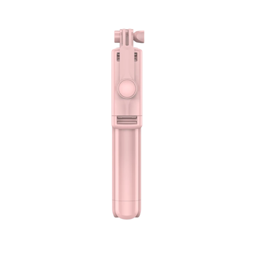 Stick selfie wireless cu trepied, rotație la 360°, înălțime 71 cm, telecomandă detașabilă, suport telefon 185-680 mm, transmisie live pentru iPhone
